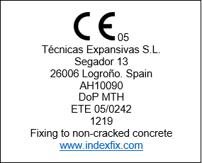 Etiqueta de Ejemplo Ingles