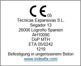 Etiqueta de ejemplo Aleman