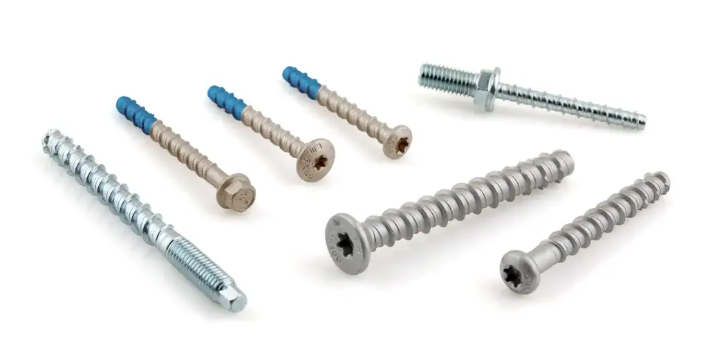 Tornillos para hormigón sin taco de INDEX