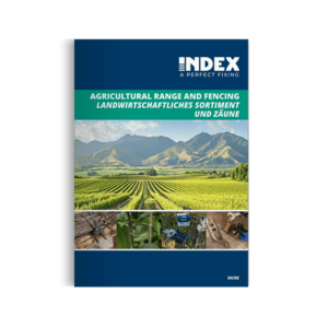 Broschüre über landwirtschaftliche Befestigungen von INDEX, A PERFECT FIXING