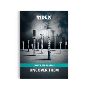 Commercial brochure concrete screws