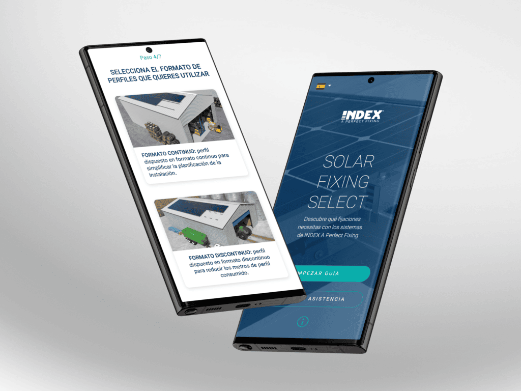 Solar Fixing Select App INDEX