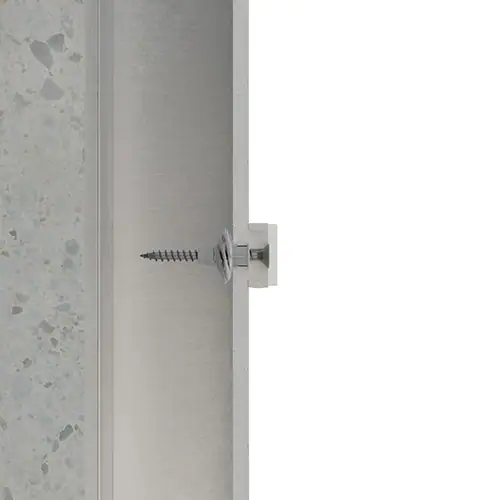 Estado final del taco de Nylon® TN4S-A fijado sobre la placa de yeso