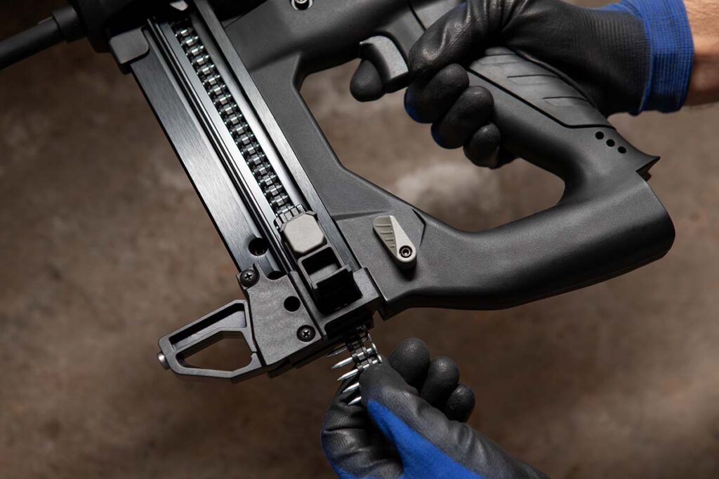 fijación directa a gas