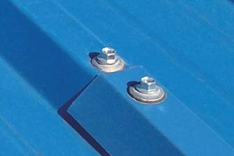 Rondella in acciaio inox con EPDM vulcanizzato