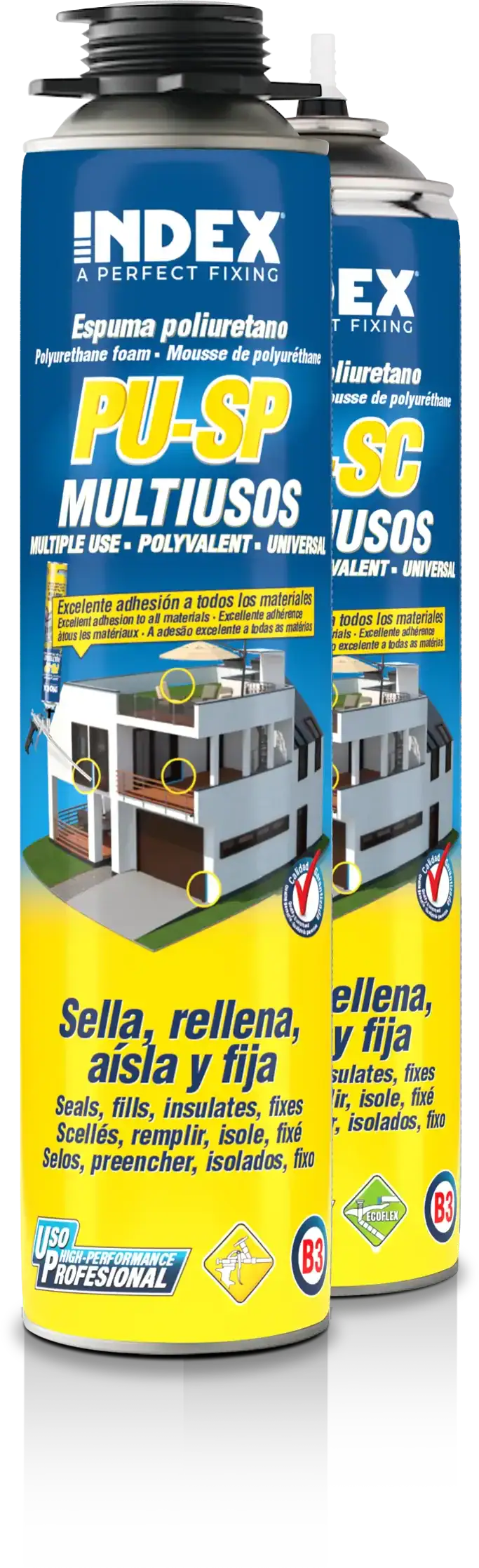 Espumas de poliuretano PU SP y PU SC