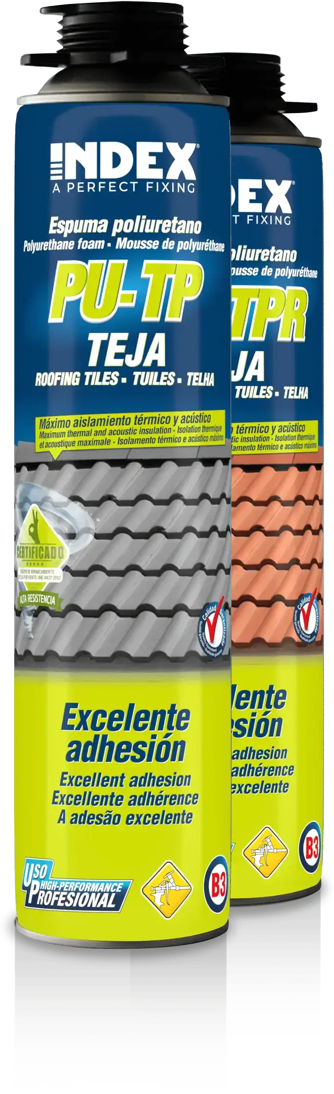 Espumas de poliuretano PU TP y PU TPR